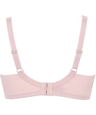 Wing ノンワイヤーブラ　脇胸すっきり　背中の段差がつきにくい　フルカップ　ウイング／ワコール　NB3503 ピーチ