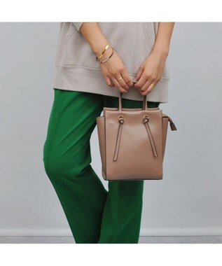 UNBILLION カシュカシュ cachecache / ノットハンドル縦長ミニトート