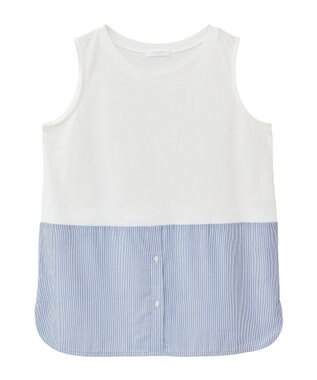 Green Parks シャツドッキングタンクトップ Stripe