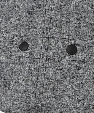 JOSEPH ABBOUD MOUNTAIN 【UNISEX】ホットピアスラブジャガードカモ コート ライトグレー系