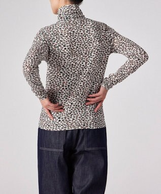 Paul Smith Horseshoe Leopard タートルネック カットソー オフホワイト