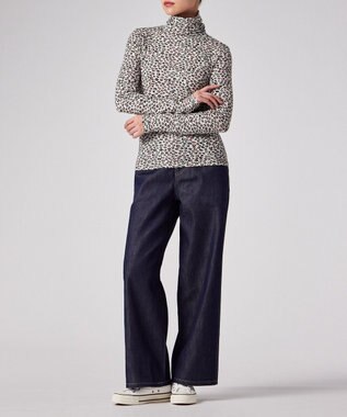 Paul Smith Horseshoe Leopard タートルネック カットソー オフホワイト