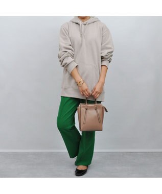 UNBILLION カシュカシュ cachecache / ノットハンドル縦長ミニトート オーク