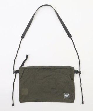 JOSEPH ABBOUD MOUNTAIN 【軽量/ECO撥水/小さくたためる】ナイロンフライリップサコッシュ
