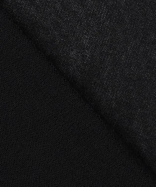 BEIGE， PYRRHOT / シアーコンビ リブカーディガン Black