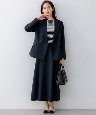 組曲 シュットクロス ジャケット ネイビー系