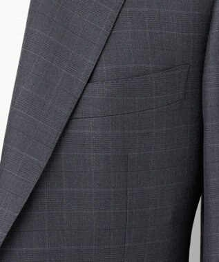 GOTAIRIKU WEB&一部店舗限定【DORMEUIL/ドーメル】IMPERIALJADE/インペリアルジェイド 通年スーツ（グレー×格子） グレー系4