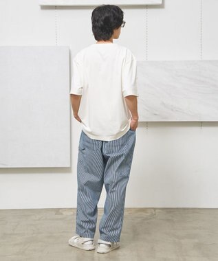 J.PRESS YORK STREET 【UNISEX】フォトプリントTシャツ ”New Yourk street” ホワイト系