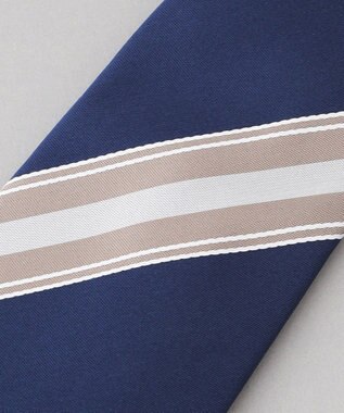 GOTAIRIKU 【日本製】ネクタイ_ストライプ ネイビー系1