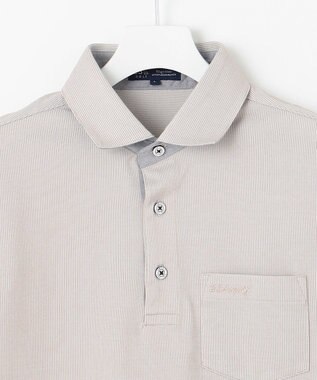 23区GOLF ギフトにもお勧め！【WEB限定】ベーシックポロシャツ ライトグレー系