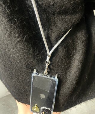 WEGO シート付きロープストラップ シルバー