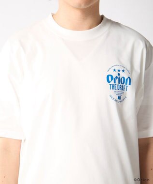 OP／FILA 【Ocean Pacific×ORION】UPF50+ペアテックスTシャツ ホワイト