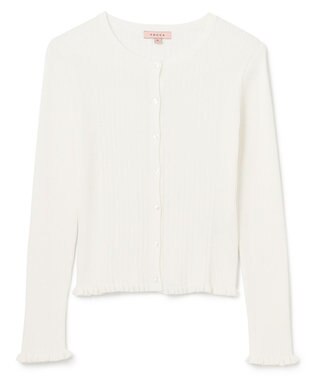 TOCCA 【大人百花掲載】【洗える】SPRING PICNIC CARDIGAN カーディガン アイボリー系