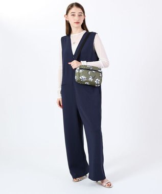 LeSportsac DANIELLA CROSSBODY/オリーブフローラルシルエット オリーブフローラルシルエット