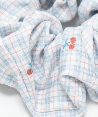 WEGO Lチェリーチェックシュシュ 柄1