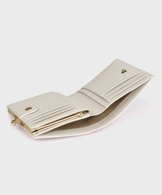 Paul Smith サプルレザー 2つ折り財布 コーラル