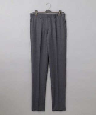 GOTAIRIKU 【保温性/ストレッチ/シワになりにくい】サキソニーストレッチパンツ（ノータック） ライトグレー系