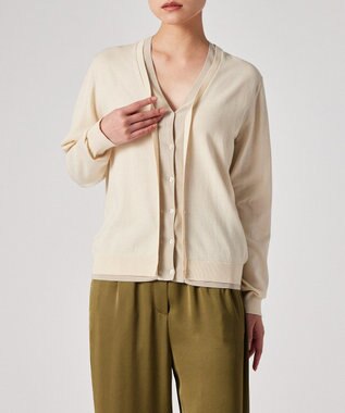 Paul Smith レイヤードカラー カーディガン