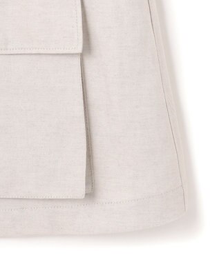 uncrave リヨセルライトリネン ミリタリージレ フラックス