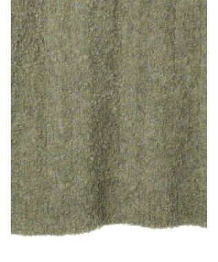 earth music&ecology ブークレハーフジップミニワンピース Khaki