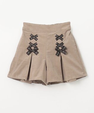 ANY KIDS コーデュロイキュロット ネイビー