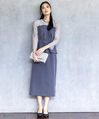 ANY SIS 【2WAY】ギャザープリーツパーティ バッグ シルバー