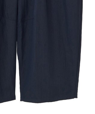 Green Parks ＺＩＰ付きドロストコクーンサロペット Navy