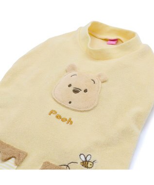 PET PARADISE ディズニー くまのプーさん サーモキープ お顔Tシャツ 小型犬 ライトイエロー