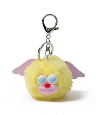 WEGO エンジェルきゅんモンスターぬいぐるみキーホルダー イエロー