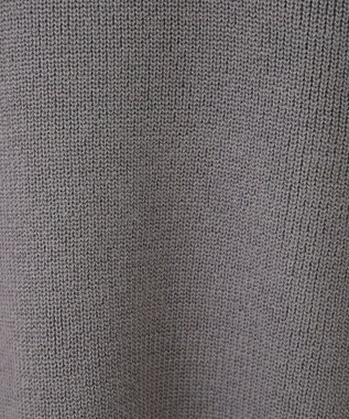 Green Parks 布帛ドッキングニットチュニック Gray Mixture