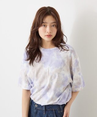 AMERICAN HOLIC 【WEB限定】タイダイ染めTシャツ Purple