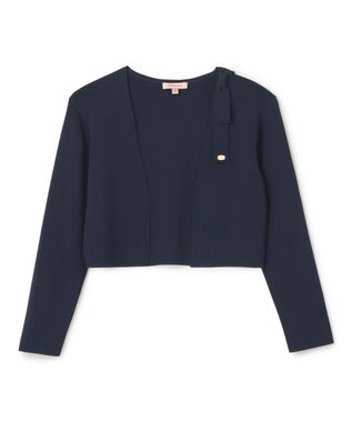 TOCCA 【洗える・接触冷感】BOW KNOT KNIT ボレロ ネイビー系