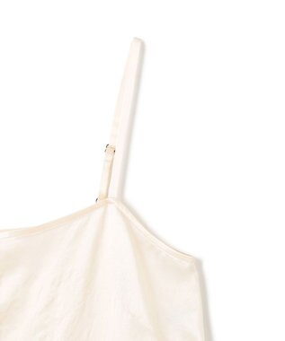 uncrave アセテートヴィンテージサテン キャミソールブラウス エクリュ