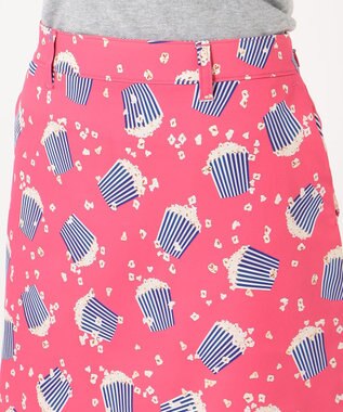 23区GOLF はじける可愛さ【WOMEN】【ストレッチ】ポップコーン柄 サラマックスツイルスカート ピンク系5