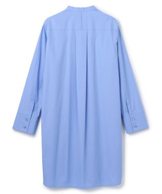 BEIGE， 【洗える】BICON / ロングシャツ Sax