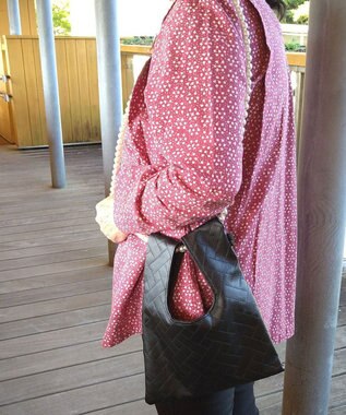 ROOTOTE 6462【直営店限定】LT.パールショルダーミニショッパー-A 02：キルティングブラック