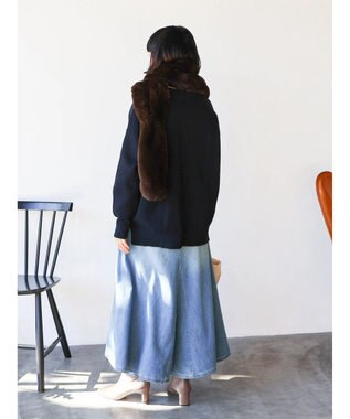 AMERICAN HOLIC ロゴニットプルオーバー Navy