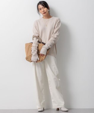 23区 クリスタル付き 2WAY コイン ネックレス ゴールド系