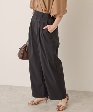 AMERICAN HOLIC ナイロンタックパンツ Black