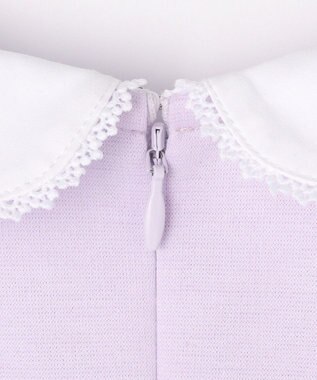 ANY KIDS 【2点セット】リボンボレロジャケット+シフォンプリーツ ワンピース ラベンダー