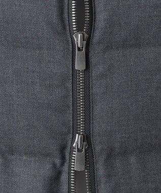 23区 【R(アール)】ウールダウンベスト グレー系