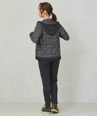 JOSEPH ABBOUD MOUNTAIN 【UNISEX】クールスキンガードカモ パーカー ブラック系7