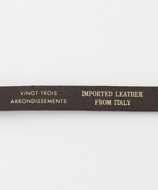 23区 ナローベルト ダークブラウン系