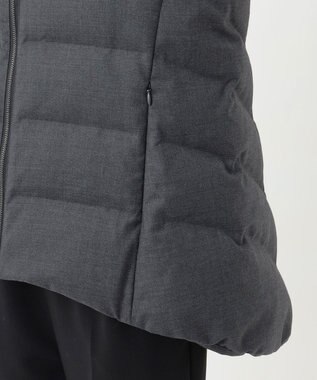 23区 【R(アール)】ウールダウンベスト グレー系