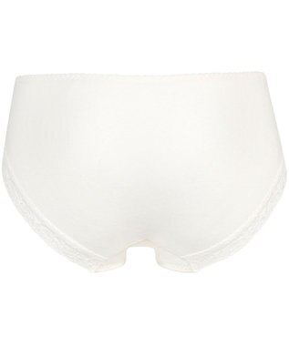 Wing ペアショーツ　【後ろ姿きれいブラ】　KB2717とペア　身生地部綿混　はきこみ丈あさめ　ウイング／ワコール　KF2317 アイボリー