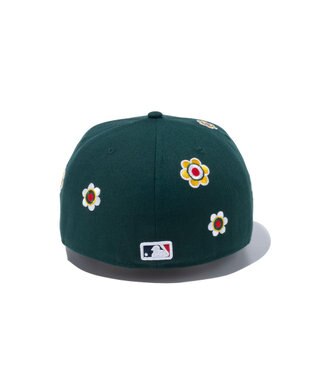WEGO NEWERA　59FIFTY　MLB　Flower　Embroidery 柄3