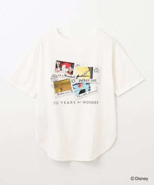 ANY Disney100thデザイン 半袖Tシャツ オフ