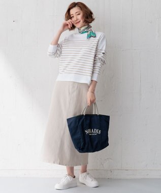 23区 manipuri リヤドシルク スカーフ グリーンプリント