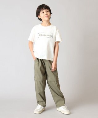 Columbia Columbia/ キッズアイテム/ ユースタイムトゥトレイルトレイルショートスリーブグラフィックTシャツ /コロンビア Sea Salt