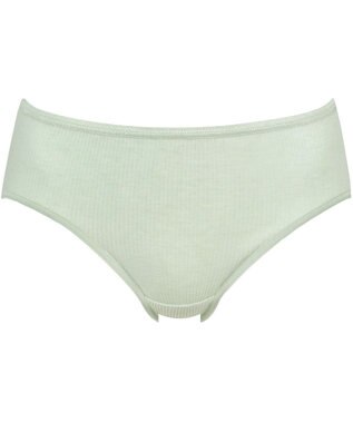 Wing ショーツ 【デイリーフィット リブ】 リブ素材(身生地部) はきこみ丈ふつう EC2400 ウイング／ワコール グリーン